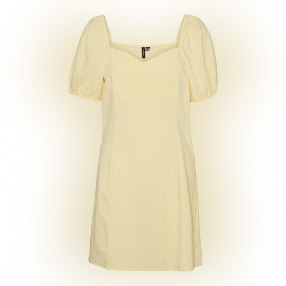 Vero Moda Dresses & Skirts - Vero Moda Butter Yellow Mini Dress
